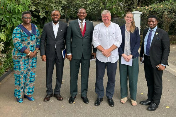 GEXIM officials with officials of the Danish Embassy