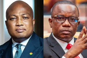 Who is right: Samuel Okudzeto Ablakwa (left) or Dominic Nitiwul?