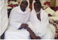 Dr Bawumia with National Chief Imam during last year's pilgrimage