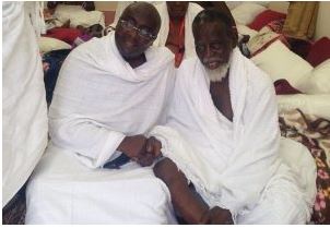 Dr Bawumia with National Chief Imam during last year's pilgrimage
