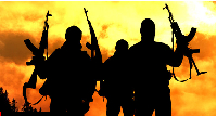 File photo: Illustration image of gunmen
