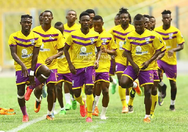 Medeama have been training under a floodlight in Tarkwa