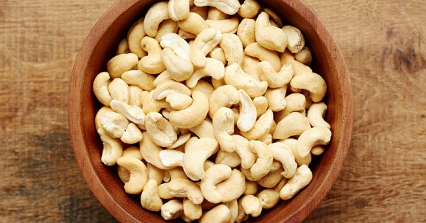 File photo of Cashew nuts