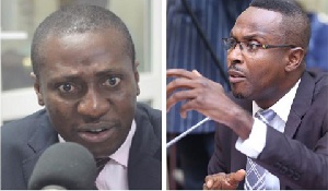 Afeyo-Markin, MP for Effutu and Kwamena Duncan, Central Regional Minister