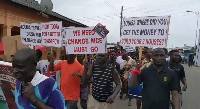 Residents of Jomoro demonstrate over missing Osagyefo Power Barge