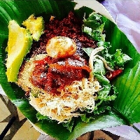 Waakye is a delicacy in Ghana