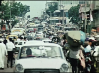A photo of a Ghanaian market in 1972