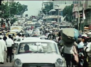 A photo of a Ghanaian market in 1972