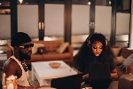 Bisa Kdei working on a new song with British rapper Ivorian Doll
