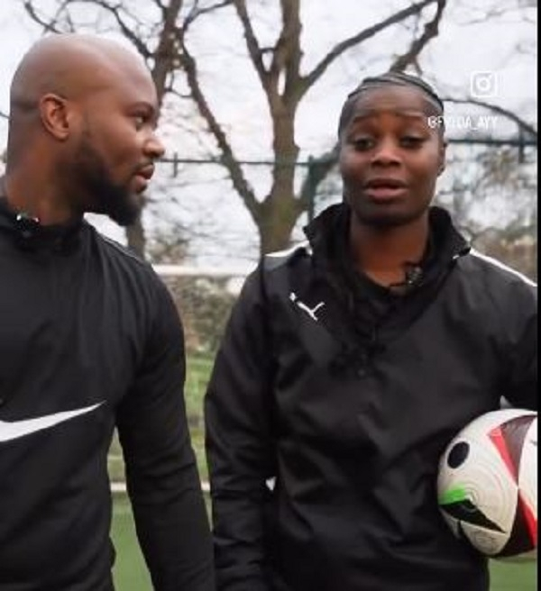 King Promise and Freda Ayisi