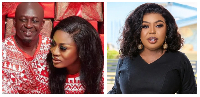 Afia Schwarzenegger has weighed in on Nana Akua Addo’s marital saga