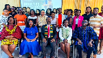 A photo of the newly inducted professionals