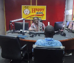 Koo shared his experiences with Happy FM's 'Nsem Pii' Host, Pastor Nyansa Boakwa