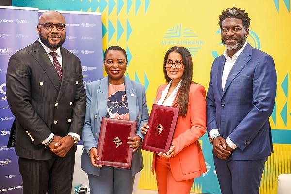 Officials of Springfield E&P and Officials from Afreximbank after the signing ceremony