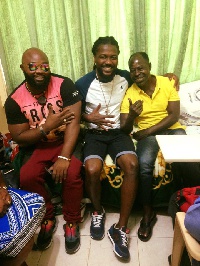 From Right: Amakye Dede and Samini
