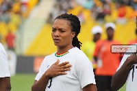 Black Queens defender Linda Eshun