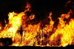 Bushfires have destroyed several properties over the years