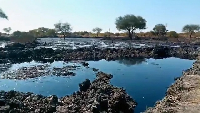 David Bojo Leju filmed several sites after oil spills and other contamination in the Roriak area