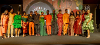 A group picture of some personalities during the premiere of Cooking with Gamechangers