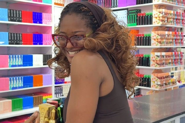 Confidence starts with care, scent, and the small moments that shape her day