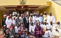 Members of the Tijaniyya Muslim Council of Ghana