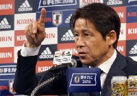Japan head coach Akira Nishino