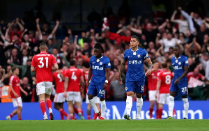 Nottingham Forest defeated Chelsea 3-1 in the Premier League