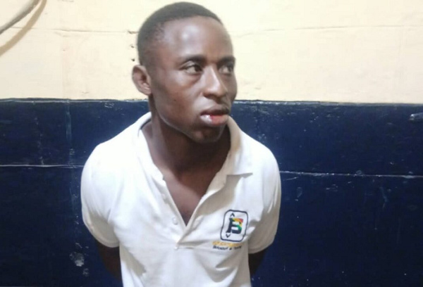 The suspect, Pius Anundoabil Ayoma