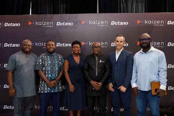 Some members at the Kaizen Gaming-Betano launch event in Ghana