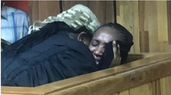 Maryam Sanda bin break into tears as court sentence her to death for January 2020