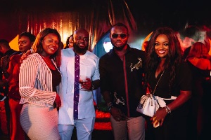 Some celebrities present at the Martell launch