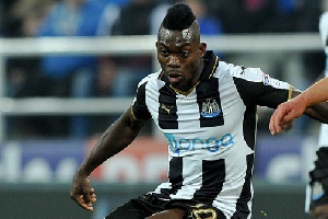 Newcastle United winger Christian Atsu