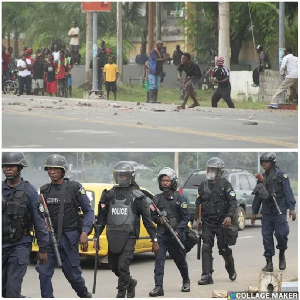 some members of the CDC and police