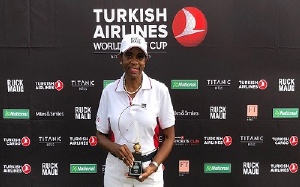Helen Appah will represent Ghana at the Turkish Airline World Golf Cup in October this year