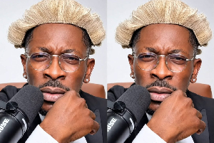 Shatta Wale dresses as a lawyer while addressing the Stonebwoy-Sarkodie back-and-forth