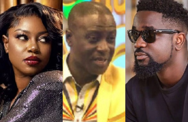 Yvonne Nelson, Captain Smart and Sarkodie (from L to R)