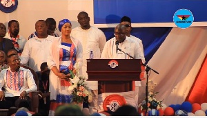 Vice President, Dr. Mahamudu Bawumia delivers speech at NPP's congress