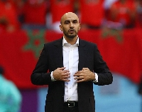 Morocco head coach, Walid Regragui