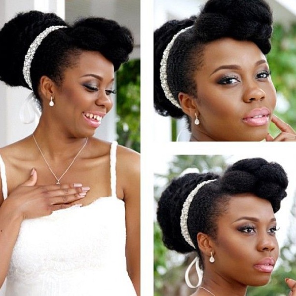 Wedding hairstyles for the naturals