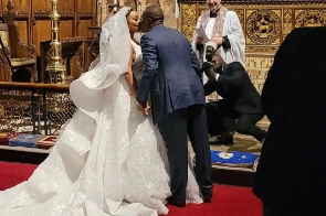 Rita Dominic and husband, Fidelis Anosike