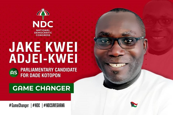 Aspiring parliamentary Candidate Jake Kwei Adjei-Kwei