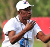 Head Coach of Ebusua Dwarfs Football Club, Joseph Emmanuel Sarpong