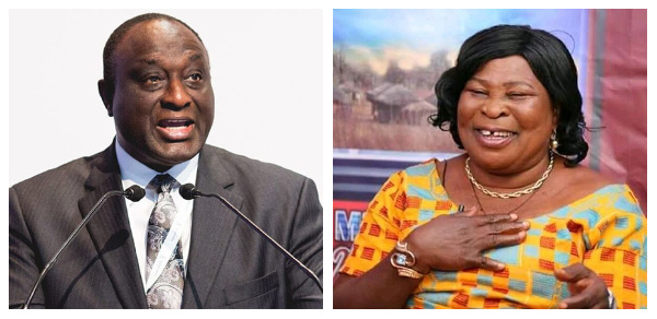 Alan Kyerematen and Akua Donkor