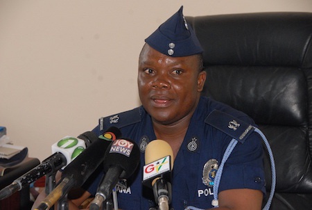 Director of Public Relations of the Ghana Police Service, Superintendent Cephas Arthur