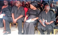Some dignitaries at the funeral