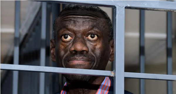 Kizza Besigye has been in detention since November