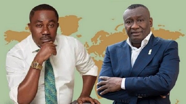 Osei Kwame Despite and Dr Ofori Sarpong, business owners
