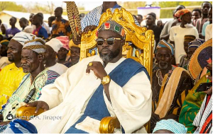 Paramount Chief of the Saboba Traditional Areab, Bowan John Mateer Sakojim IV