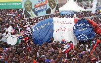 About 40 machomen allegedly stormed the NPP party office to chase the DCE out