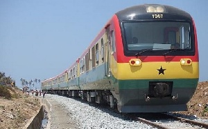 A railway in Ghana